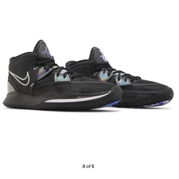 New Nike Kyrie Infinity Black metallic Silver Mens size 11 - Picture 1 of 12